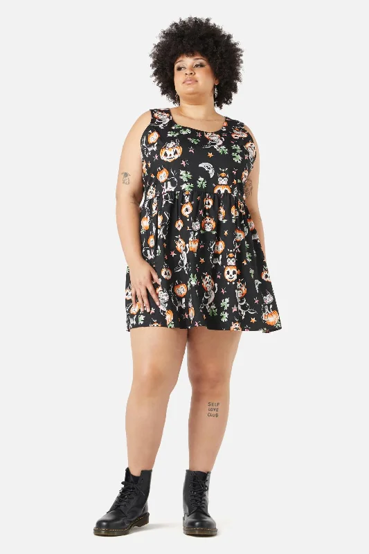 Curve Pumpkin Patch Kitty Dress Tunics Wedding white