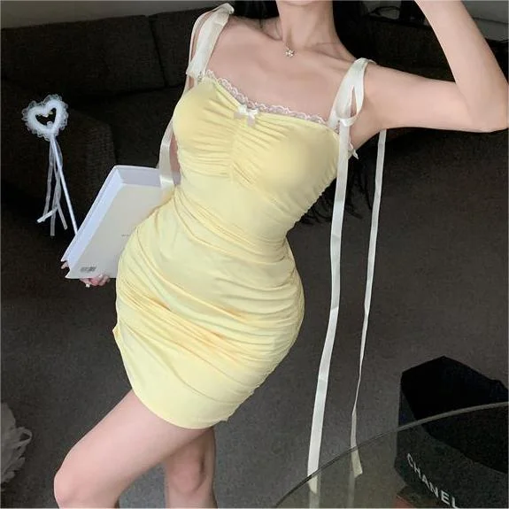 Cute tie dress YV50119 Tunics Business professional