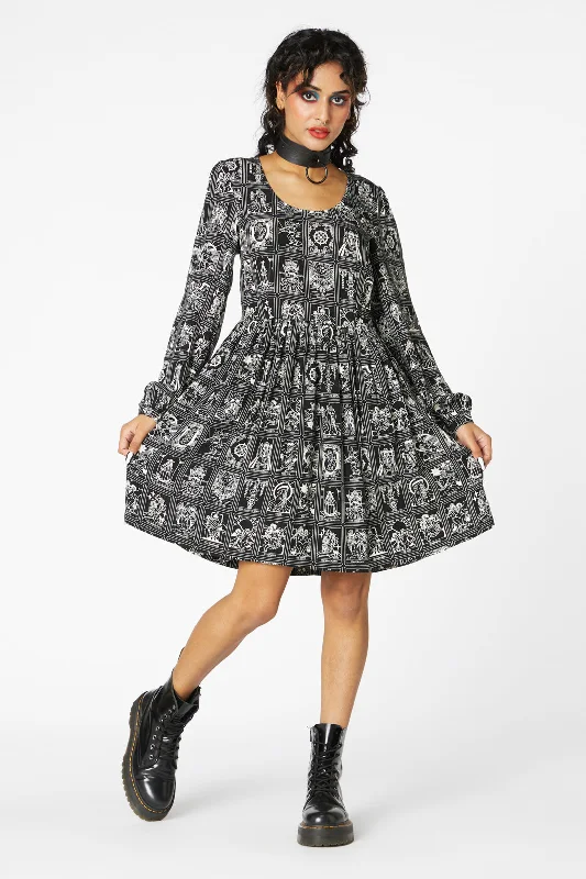 Dark Tarot Skater Dress Tunics Top rated