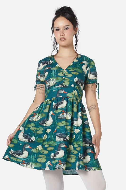 Duck To Water Dress Tunics Denim casual
