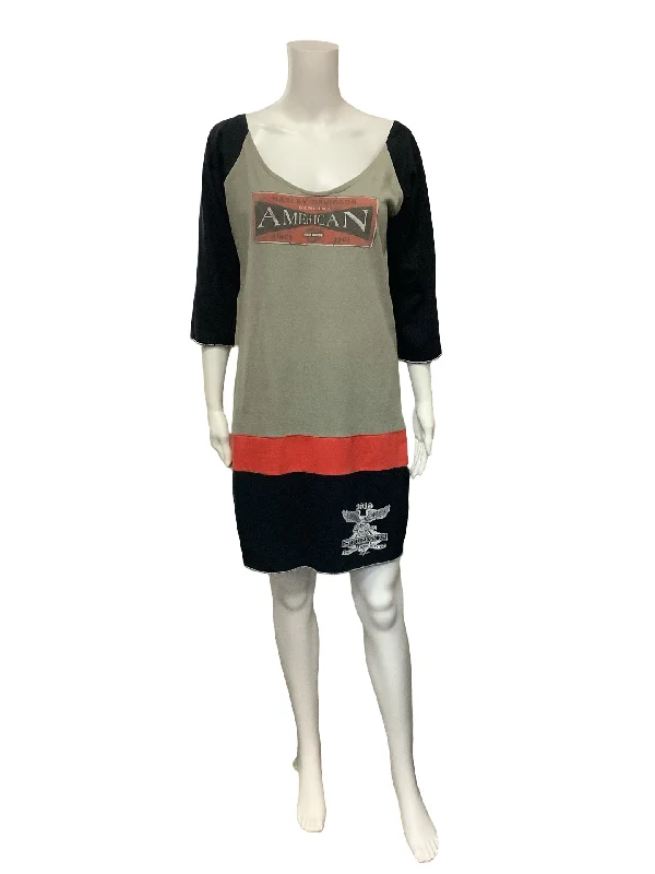 Harley Davidson Dress Vintage Block Size: M Tunics Office stylish
