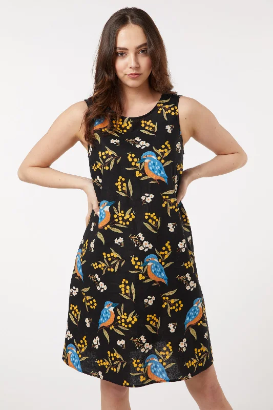 Kingfisher Shift Dress Tunics Long Elegant
