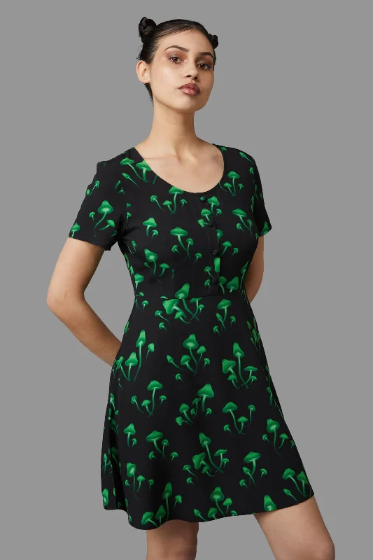 Mushie Dress Casual Short Summer