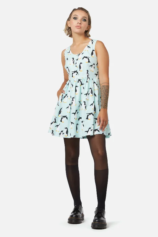 Penguin Dress Tunics Silk luxurious