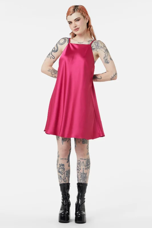 Call Me Dress Tunics Bridal satin