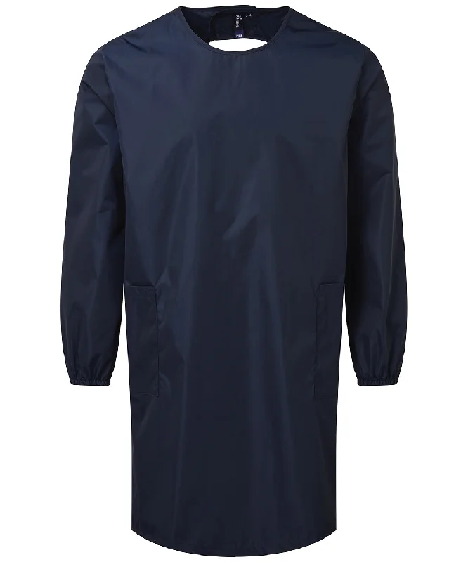 Navy - All-purpose waterproof gown Floral Print girly