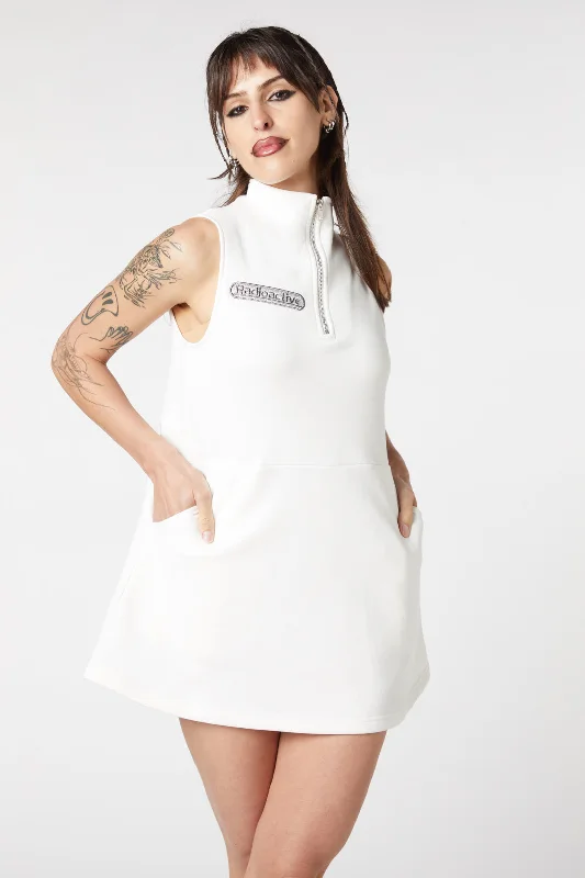 On Fleece Dress Elegant Long Evening