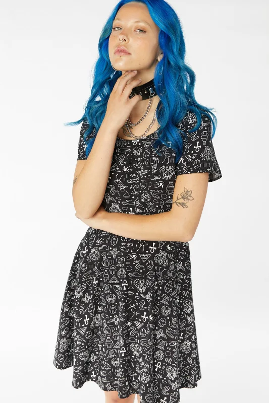 Rising Sun Dress Tunics Evening elegant