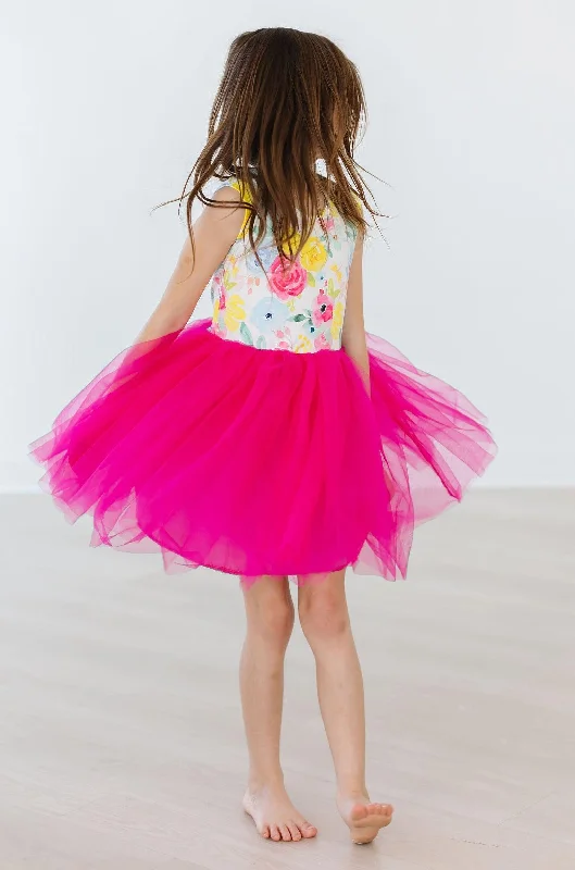 Rosie Tank Tutu Dress Floral Print girly