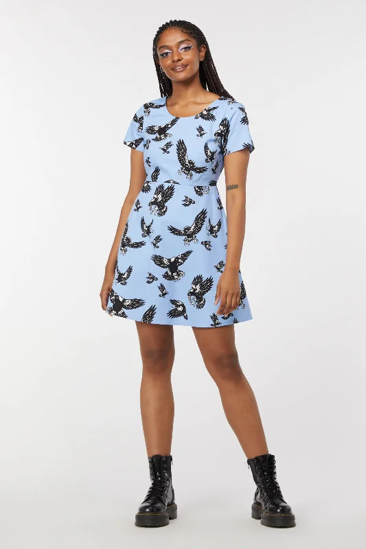 Swoopin Magpie Skater Dress Tunics Brand named