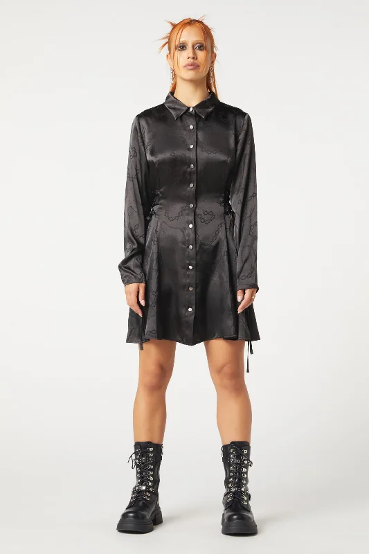 Under Sentence Satin Dress Tunics Favorite customer