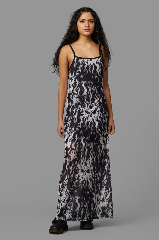 Up In Flames Dress Tunics Trendy modern