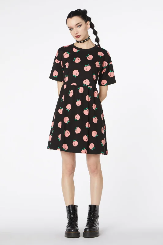 You Peach Cotton Smock Dress Tunics Trousers formal
