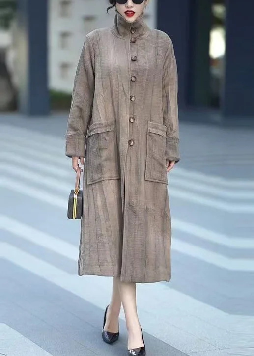 Loose Photo Color Button Pockets Cotton Long Trench Coats Fall Suede Jacket Faux Fur Jacket Puffer Jacket Loose Photo Color Button Pockets Cotton Long Trench Coats Fall Suede Jacket Faux Fur Jacket Puffer Jacket