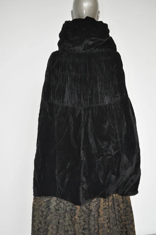 Edwardian Cocoon coat with Chinchilla lining ca. 1915 Bodycon Sheath Shift