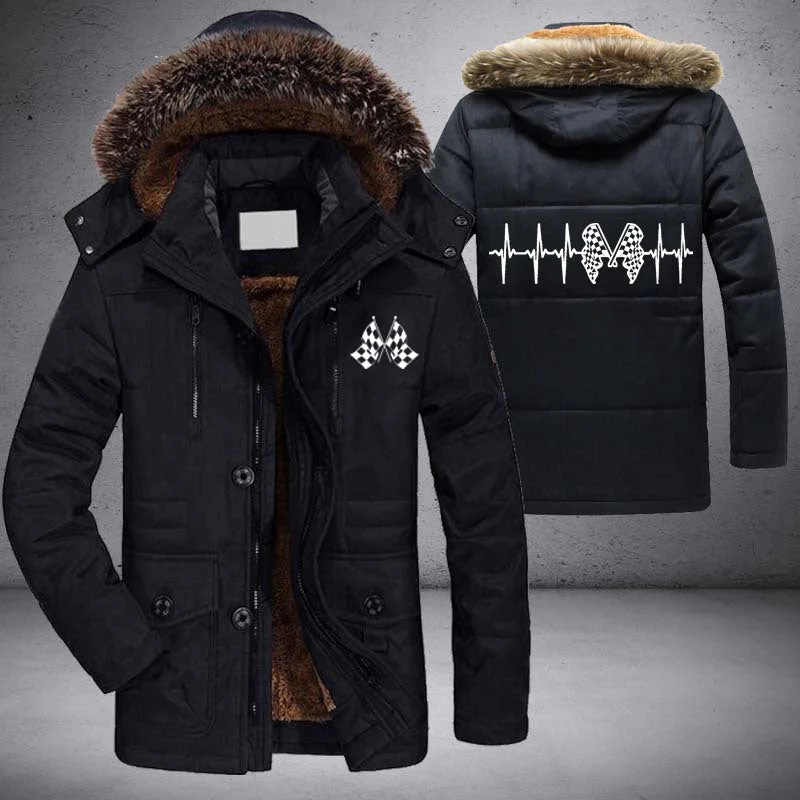Racing Heartbeat Coat With FREE SHIPPING! Bodycon Sheath Shift