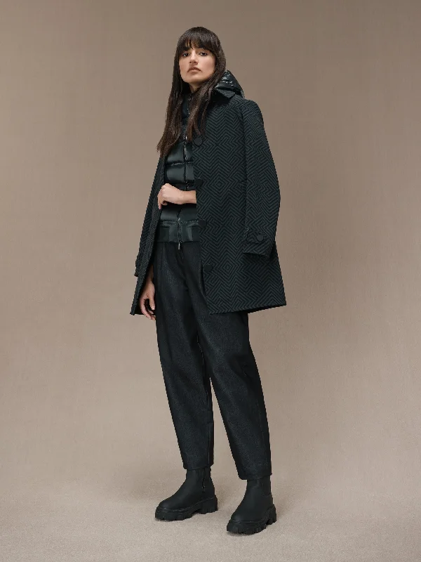 Rrd Trazzle Dazzle Trench Nero Donna Classic Khaki Trench Coat