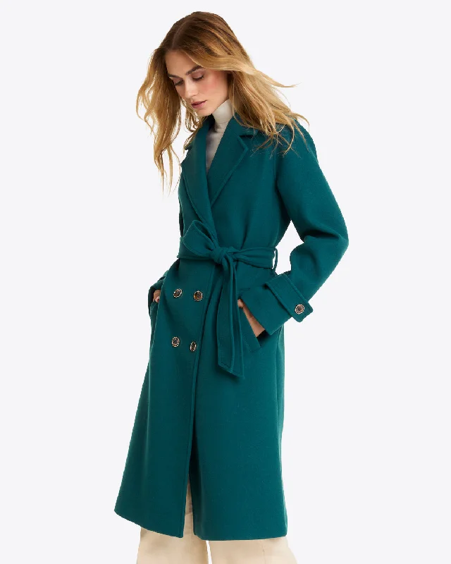 Trench Coat Cardigan Sweater Pullover