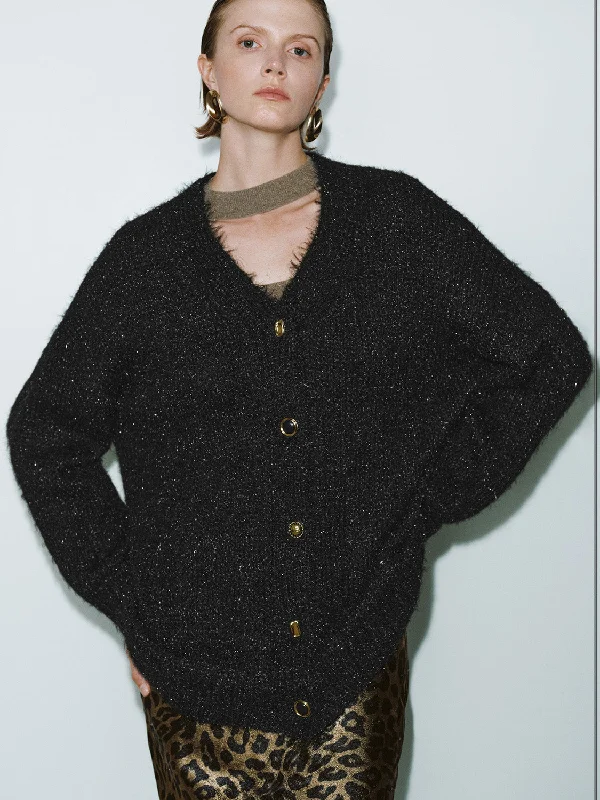 Button Up Knitted Cardigans Modern Contemporary chic