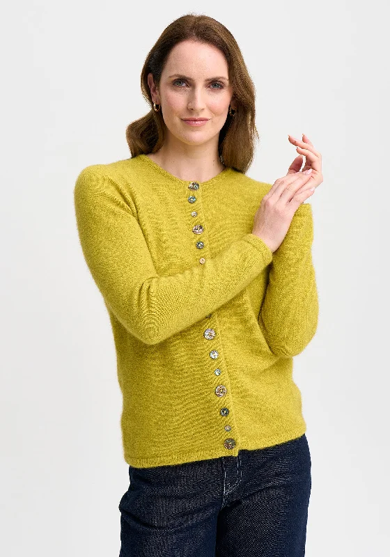 Merinomink Shell Cardigan Beaded Cardigan Sequined Faux Fur