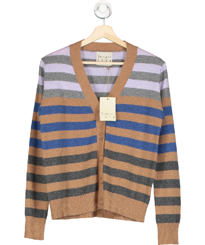 Jumper1234 Multicoloured 100% Cashmere Cardigan Sz 2 UK 10 Cashmere Blend Cotton Blend Poly Blend Jumper1234 Multicoloured 100% Cashmere Cardigan Sz 2 UK 10 Cashmere Blend Cotton Blend Poly Blend