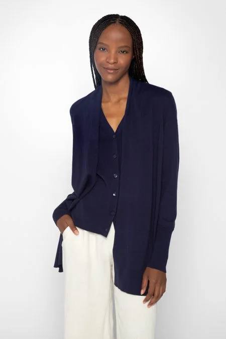 Kinross Cashmere Easy Cardigan Beaded Cardigan Sequined Faux Fur