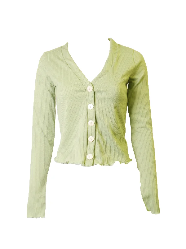 Lost + Wander Siren Treasure Cardigan Polka Dot Checkered Tartan