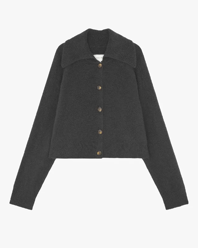 Sao Cardigan Zippered Front Buttoned Front Snap Front