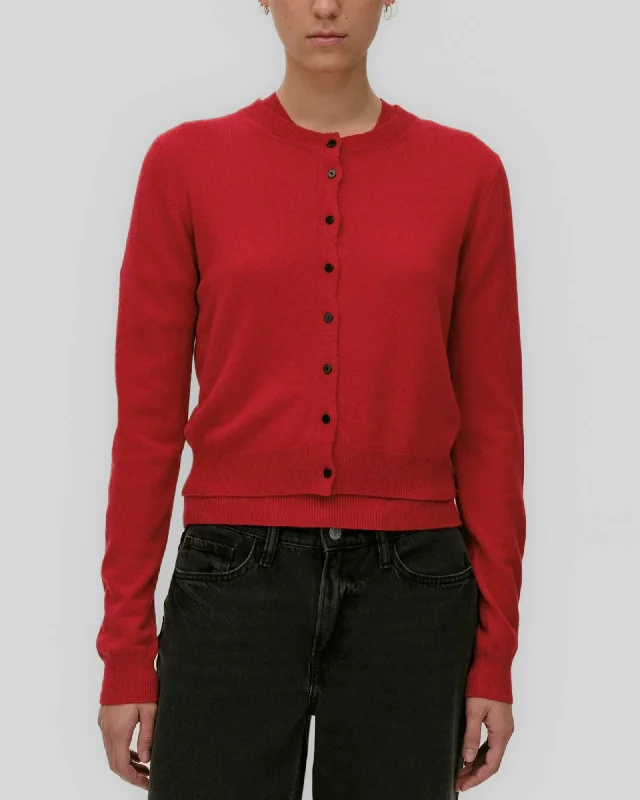 Roselle Cardigan Iron Safe Non-Iron Wrinkle Free