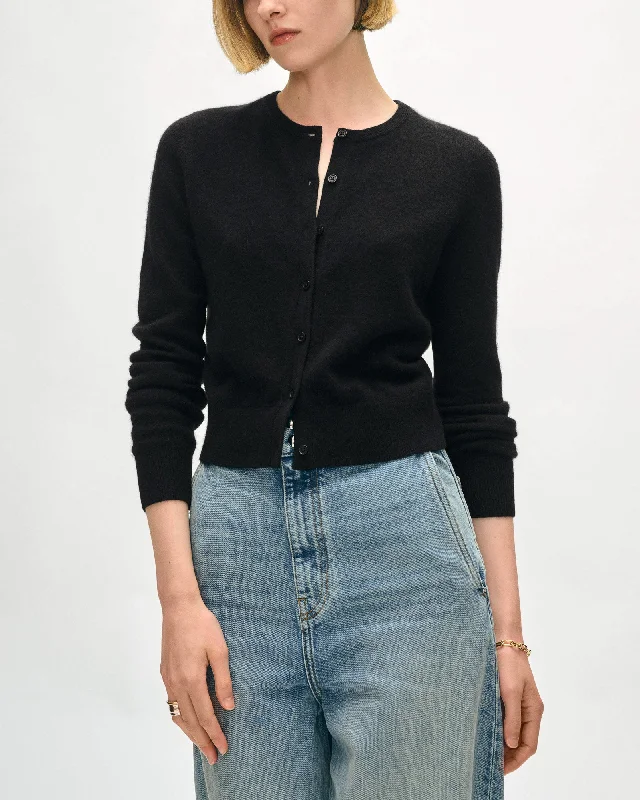 Cashmere Cardigan Handmade Hand-knitted Hand-woven